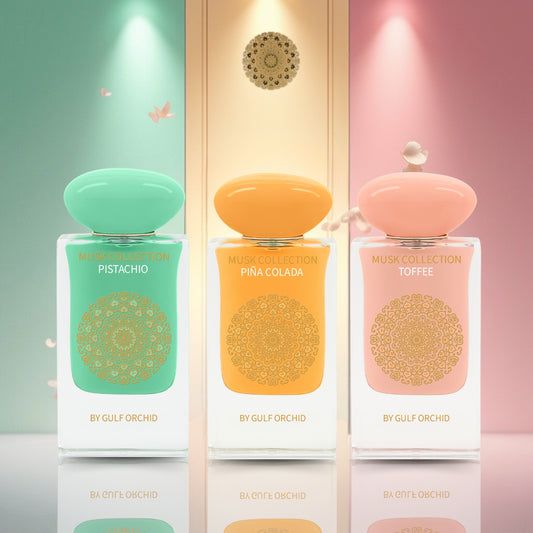 Musk Set: Piña Colada, Toffee, Pistachio