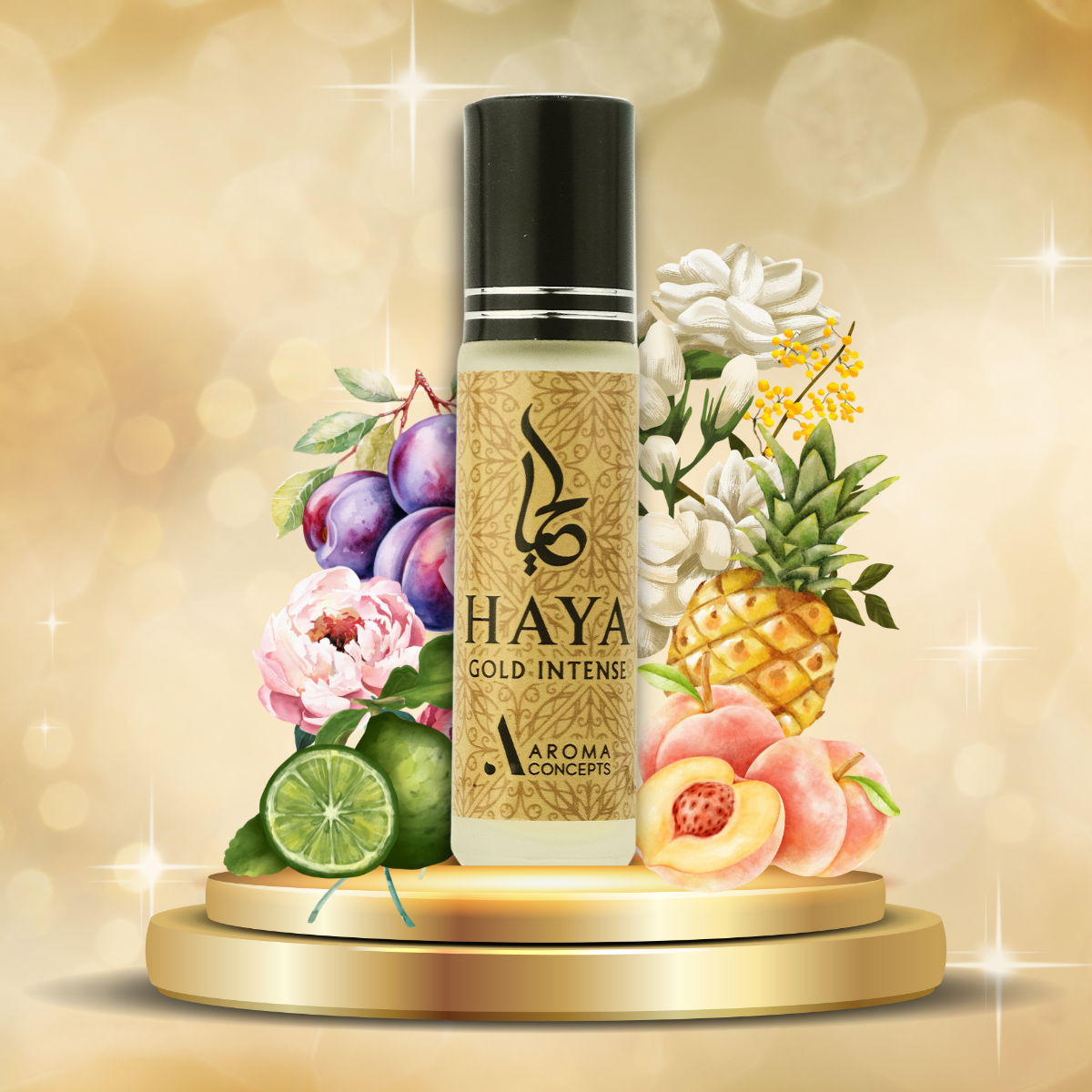  Haya Gold Intense - Floral amber fragrance 