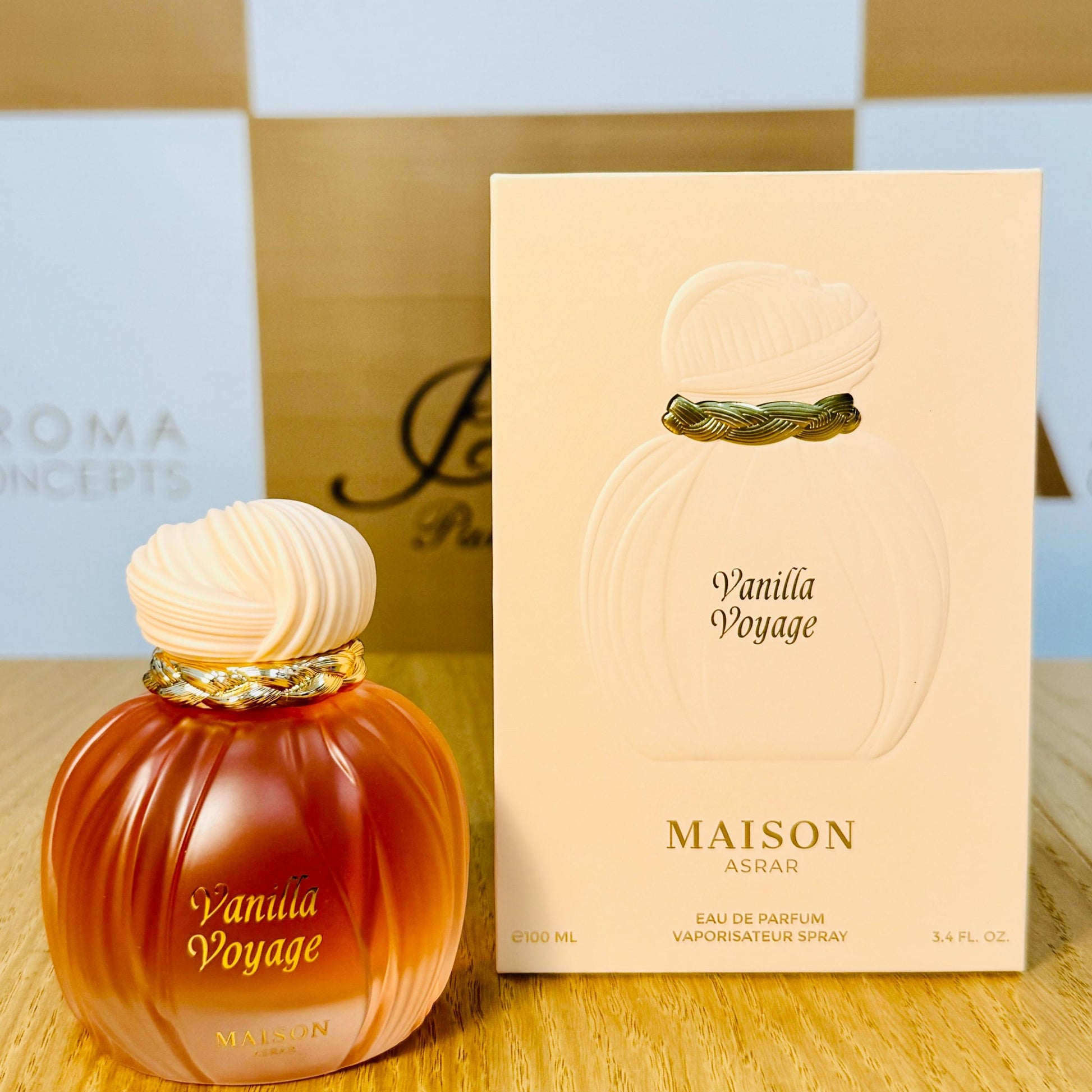 Vanilla Voyage Maison Asrar - caramel vanilla perfume