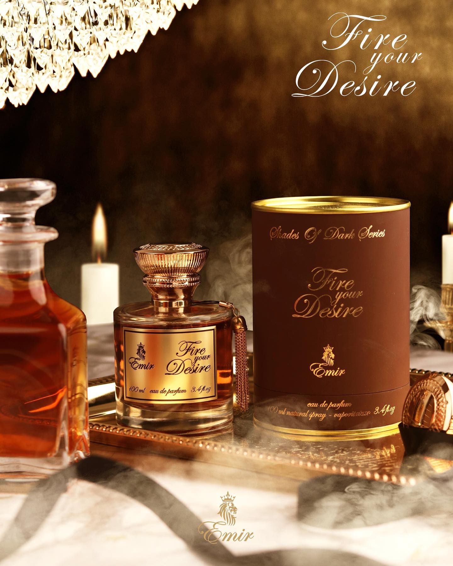 Buy FIRE YOUR DESIRE EMIR - Strong Boozy fragrance | Aromaconcepts 