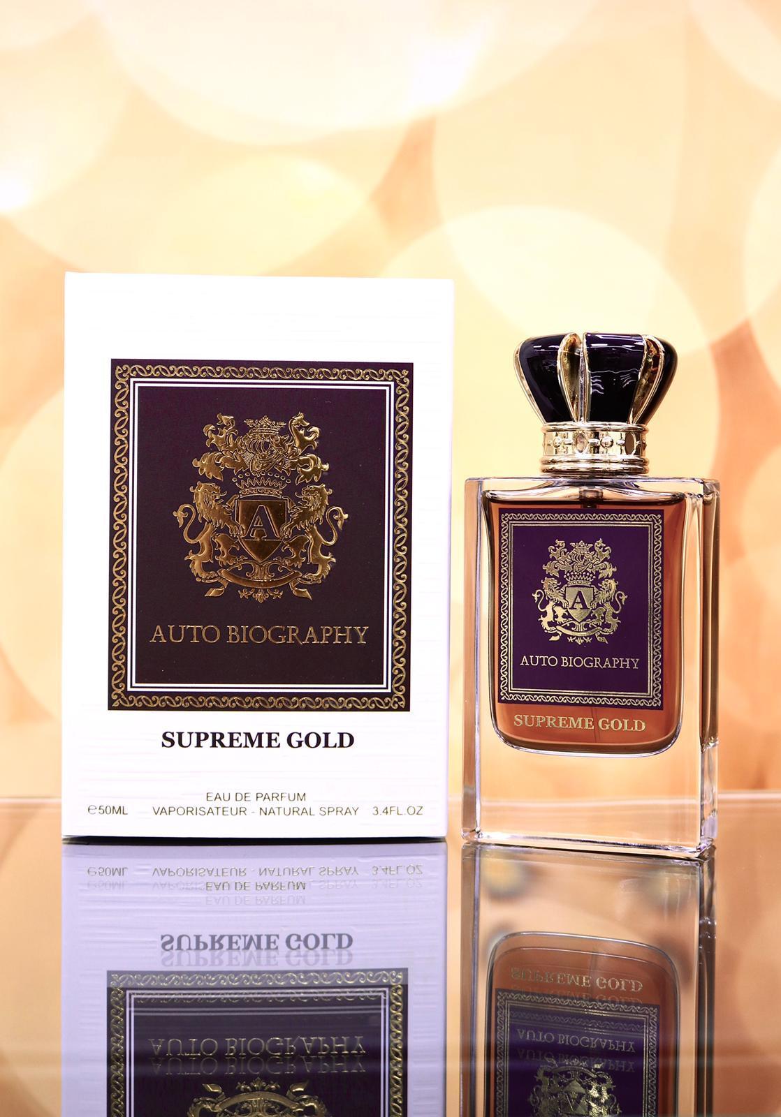 SUPREME GOLD AUTOBIOGRAPHY Aroma Concepts LLC